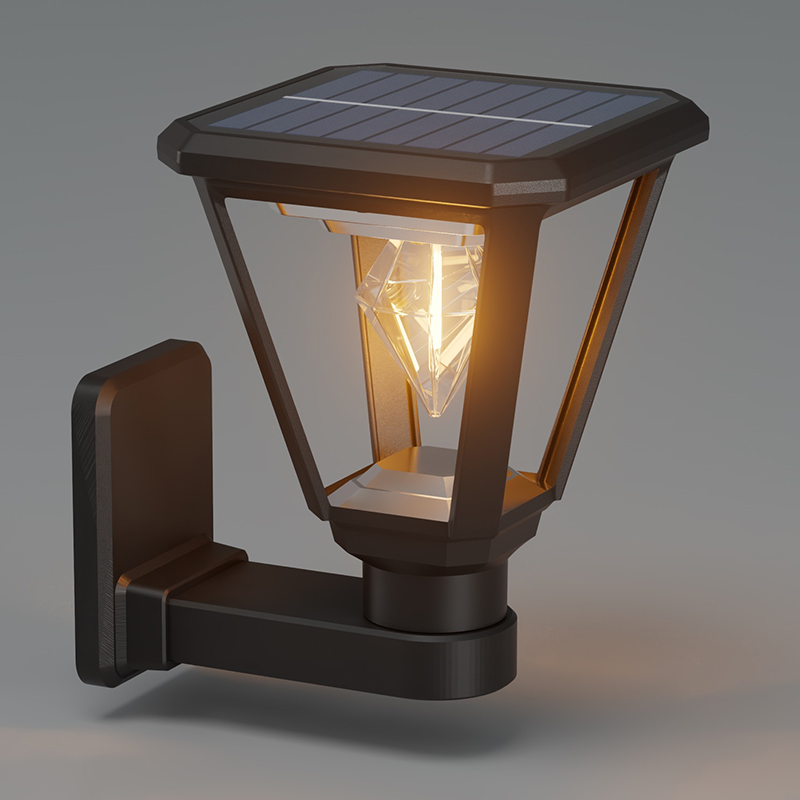 PY-LED GR B02 স্কোয়ার সোলার ওয়াল লাইট