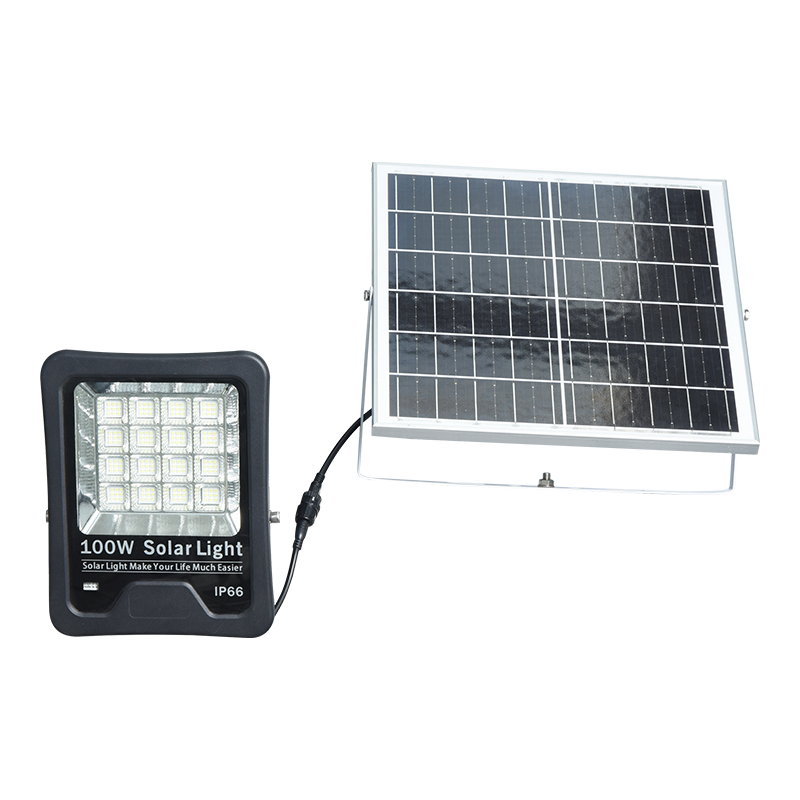 PY-SLFL20-100W লিথিয়াম-আয়ন ব্যাটারি সোলার ফ্লাড লাইট