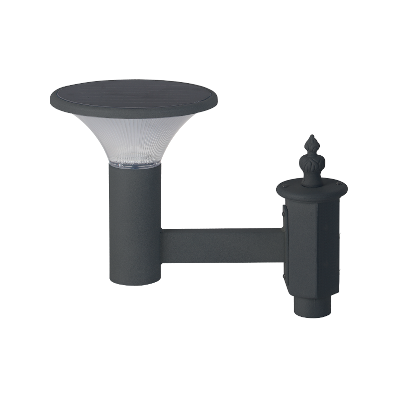 PY-SG018-8W একক বাল্ব সোলার গার্ডেন লাইট